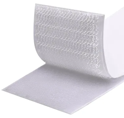 Obrázok produktu pre Samolepiaca lepiaca páska, obojstranná, 50 mm x 5 m, biela, na upevňovanie