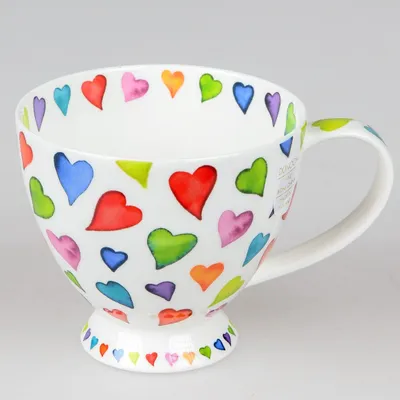 Produktbild von Dunoon Becher Teetasse Kaffeetasse Skye Warm Hearts