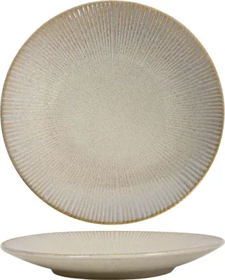 Obrázek produktu pro Cookinglife Talíře Coastal Lines Ocean Beige ø 27 cm - 6 kusů