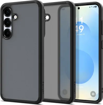 Produktbild von Spigen Ultra Hybrid, Cover, Samsung, Galaxy S25, 15,8 cm (6.2"), Schwarz