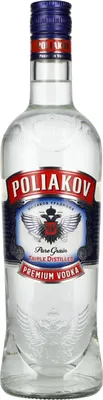 Produktbild von Poliakov Triple Distilled Premium Vodka 37,5% Vol. 0,7l