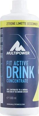 Produktbild von Multipower Fit Active Drink Concentrate- 1000 ml Zitrone-Limette