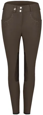 Image de Pantalon Cavallo Dalea GRIP ST noir avec fond à genoux Micro Premium, taille:38