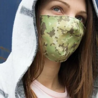 Immagine prodotto di Maschera riutilizzabile in tessuto moda maschera viso modello 7