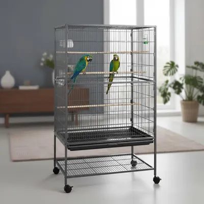 Zdjęcie produktu dla Melko woliera dla ptaków grzędy domek dla ptaków klatka dla papug budgie