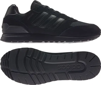 Obrázok produktu pre adidas Pánske RUN 80s Tréneri Voľnočasové topánky Športové topánky Black, Veľkosť:UK 6.5 - EUR 40 - 25 cm
