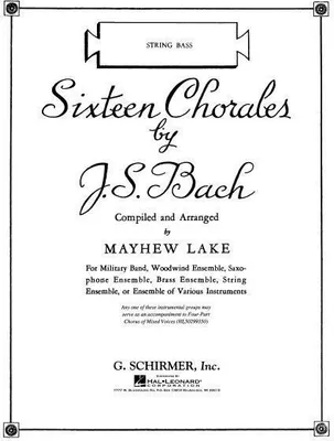 Image de Bach, J. : Seize chorals
