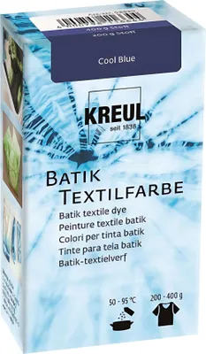 Obrázok produktu pre KREUL Batika textilná farba JAVANA, studená modrá, 70 g