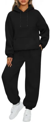 Image de Ensemble jogging 2 pièces en polaire pour femmes