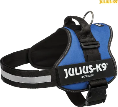 Obrázok produktu pre Julius-K9® Powerharness®, veľkosť 0-3 71-96 cm/50 mm modrá