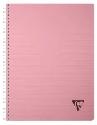 Zdjęcie produktu dla Clairefontaine 327124C Clairefontaine Spiralbuch LINICOLOR, DIN A4, petalrosa