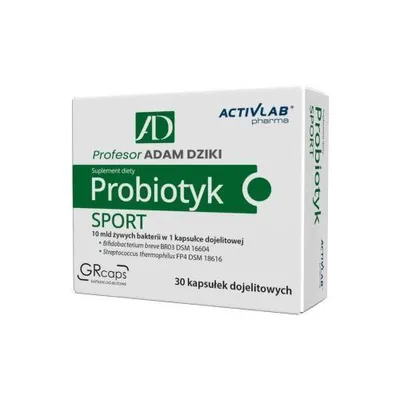 Image de Probiotic Sport probiotiques pour les personnes actives Activlab Pharma