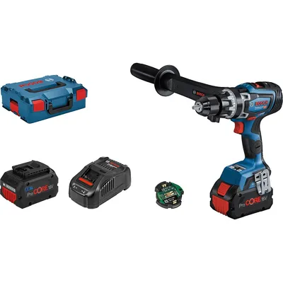 Produktbild von Bosch 0 601 9J5 105, Handbohrmaschine, Bürstenlos, Schwarz, Grün, 1,3 cm, 2200 RPM, 15 cm