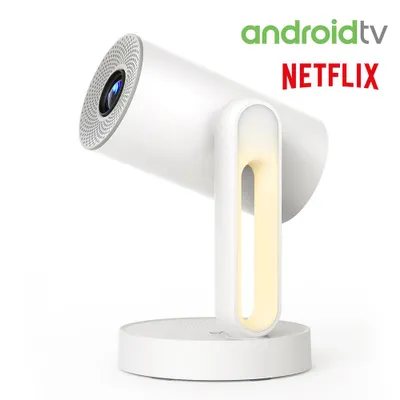 Obrázek produktu pro Projektor ETOE Starfish: integrovaný Android TV 11.0 (certifikovaný Netflix Google), 140° rotace, hlasové ovládání, dotykové noční světlo, plně uzamykatelný