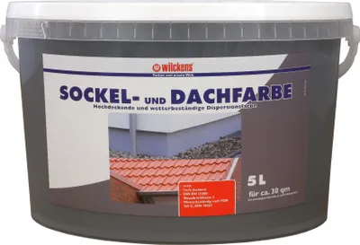 Produktbild von Wilckens Sockel- & Dachfarbe matt, 5 l, Schiefer