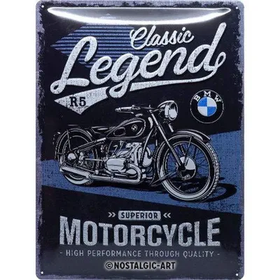 Zdjęcie produktu dla Metalowy Plakat 30 X 40Cm Bmw Classic Legend