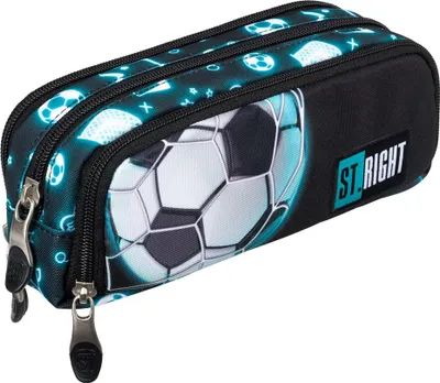 Immagine prodotto di Astuccio a tre bustine Neon Football St.Right Majewski