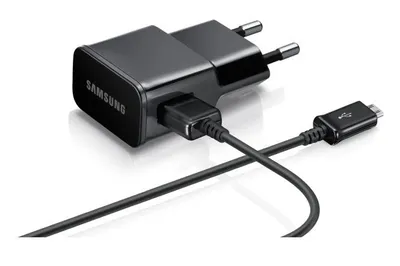 Produktbild von Samsung Adapter Netzteil ETA- U90 EBE Micro-USB mit Ladekabel für Galaxy S3 S4 S6/Edge A5 A3 schwarz