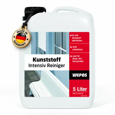 Produktbild von WEPOS Kunststoff Intensiv Reiniger 5L | Antistatisch