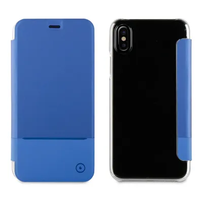 Zdjęcie produktu dla Muvit MUFLC0098, Folio, Samsung, Iphone X, Niebieski