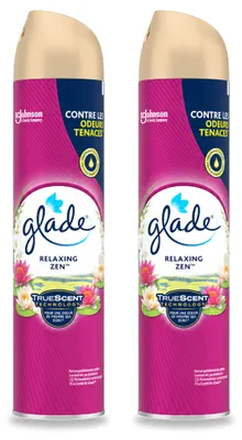 Produktbild von 2 x Glade Raumspray Relaxing Zen - 300 ml - Vorteilspackung - 2 Stücke