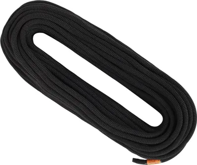 Schwarzes Statikseil mit einem Durchmesser von 11;0 mm von der Marke Singing Rock; geeignet für Kletteranwendungen.