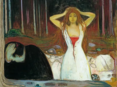 Obrázok produktu pre Edvard Munch umelecký tlač obrazu - Popol, 1894 (60 x 80 cm)