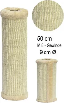 Produktbild von nanook Kratzstamm - Teppich beige - 9 cm Ø - 50 cm Länge