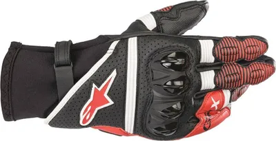 Zdjęcie produktu dla Rękawice motocyklowe Alpinestars GP X V2, czarny/biały/czerwony, 3XL