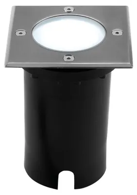 Produktbild von Ledvion LED Bodenstrahler Außen IP67 3W 230V 345Lm 6500K GU10 quadratisch