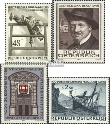 Produktbild von Briefmarken Österreich 1973 Mi 1418,1419,1420,1421 (kompl.Ausg.) postfrisch Sondermarken