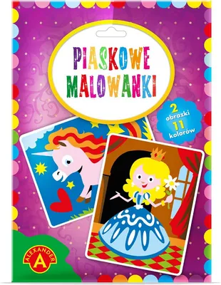 Produktbild von Piaskowe malowanki - Księżniczka,Jednorożec 20953