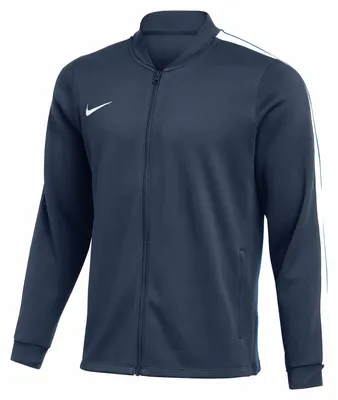 Immagine prodotto di Giacca da allenamento da calcio Nike Dri-FIT Strike, da uomo, colore blu scuro/bianco, modello HV8407