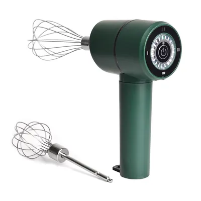 Produktbild von Kabelloser Handmixer mit 3 Geschwindigkeiten, tragbarer elektrischer Schneebesen für Küche, Backen und Outdoor