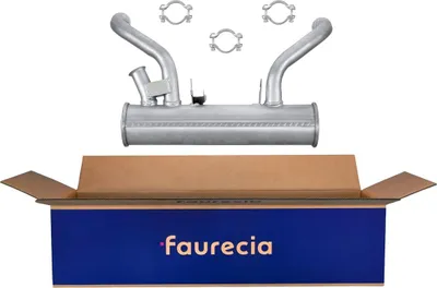 Imagen del producto de Silenciador de pre-escape FAURECIA IAM, compatible con, entre otros, el CITROËN AMI
