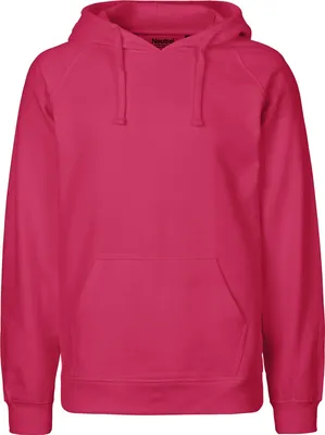 Produktbild von Neutral O63101 | Herren Hoodie / Kaputzenpulli / 100% Fairtrade-Baumwolle - Farbe: Pink - Größe: XL