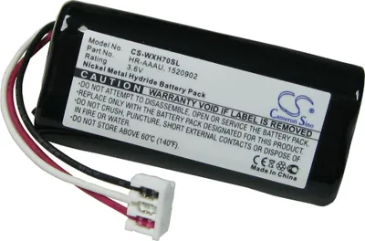 Produktbild von Trade-Shop Ni-MH Akku, 3,6V/3,7V / 700mAh ersetzt 1520902, 1535045, HR-AAAU, 60-1522696 für Wella Xpert HS70 Haarschneider Tondeo ECO XP Kadus Clipper
