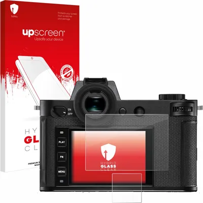 Produktbild von upscreen Schutzglas für Leica SL2-S Schutzfolie Panzer Folie Glas Display Schutz klar