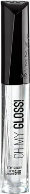 Produktbild von Rimmel Oh My Gloss!, Transparent, Crystal Clear, Glowing, Frauen, ffffff, Glanz