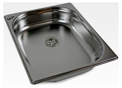 Produktbild von Edelstahl Spülbecken für Camping und Wohnmobile 325x265x65mm