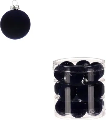 Obrázek produktu pro Autronic Sametové ozdoby, pr. 4 cm (18 ks) VAK132 BLUE