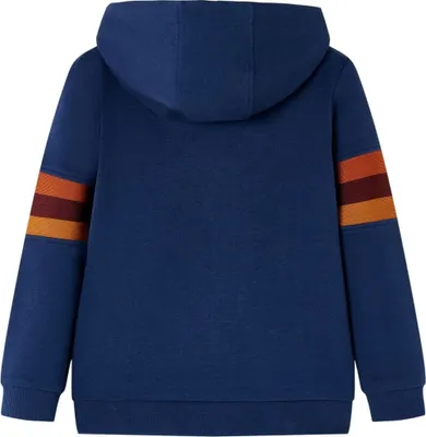 Immagine prodotto di vidaXL Felpa con cappuccio per bambini blu navy 104