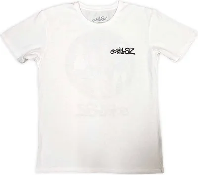 Obrázek produktu pro Gorillaz - Tričko s logem "Song Machine Brush" pro muže/dámy Uni RO11374 (M) (White)