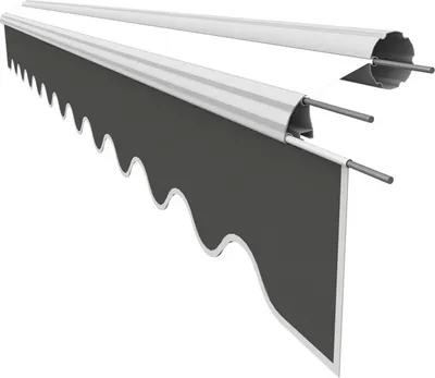 Produktbild von Leudus Markisen Volant für 5m Markisen Markisenbespannung Sonnenschutz Ersatzstoffe Sonnenmarkise fertig genäht (4,85x0.21m, SPD082)