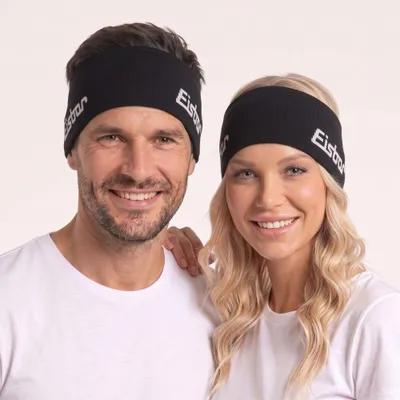 Produktbild von Winterstirnband EISBÄR 365 Schwarz Schwarz