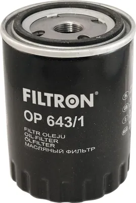 Produktbild von Ölfilter FILTRON OP 643/1 Anschraubfilter für RENAULT CLIO I (B/C57, 5/357) ESPACE II (J/S63) RAPID Kasten (F40, G40) CLIO I Kasten (S57)