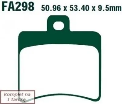 Produktbild von EBC Brakes Bremsbeläge Satz Bremsklötze für APRILIA MOTORCYCLES ATLANTIC SFA298HH