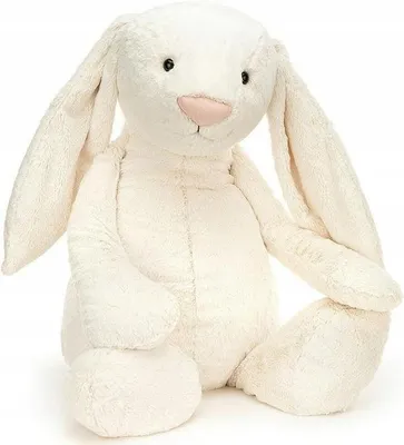 Obrázek produktu pro Gustaw velký králík Figo (bílý, 160 cm) - plyšová hračka, plyšový králík - XXL králičí zvíře, plyšový mega velký králík, měkká hračka pro děti