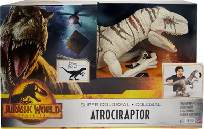 Obrázok produktu pre Jurassic World HFR09, 4 rok / roky, Hnedá, Šedá, Plast