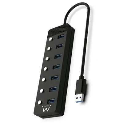 Immagine prodotto di Hub USB Ewent EW1147 Nero